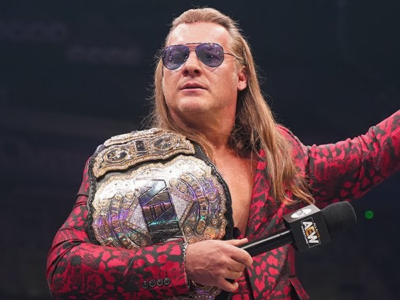 AEW news items on Chris Jericho, Tony Schiavone, and Hikaru Shida