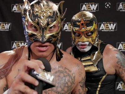 Rey Fenix loses International title during the October 10th 2023 edition of AEW Dynamite