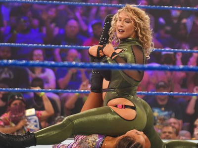 WWE NXT stars Tiffany Stratton and Nikkita Lyons’ “paint the town blonde” photo shoot