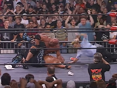 On this Day in Pro Wrestling History…  Bill Goldberg defeats Hulk Hogan on Nitro to Become WCW Champ