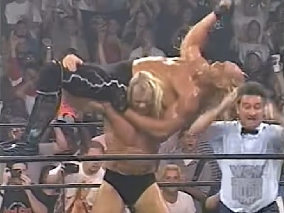 On This Day in Pro Wrestling History…  Lex Luger Defeats Hulk Hogan for the WCW Title at Nitro (8/4/97)